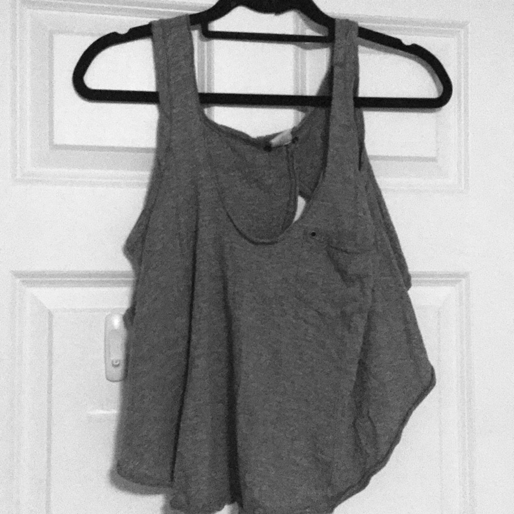 Backless free people tank